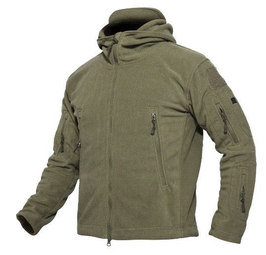 Tactical Mens Hooded Fleece