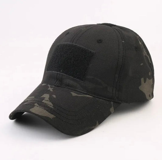 Camo Cap, Retro Camouflage Snapback Hat