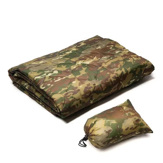 Thermal Camouflage Quilted Blanket