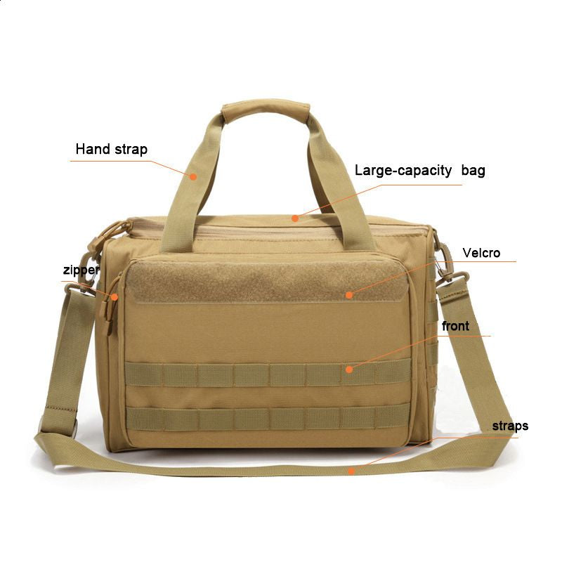 Carryall Water Resistant Bag for Fishing, Tackle, Food, Equipment