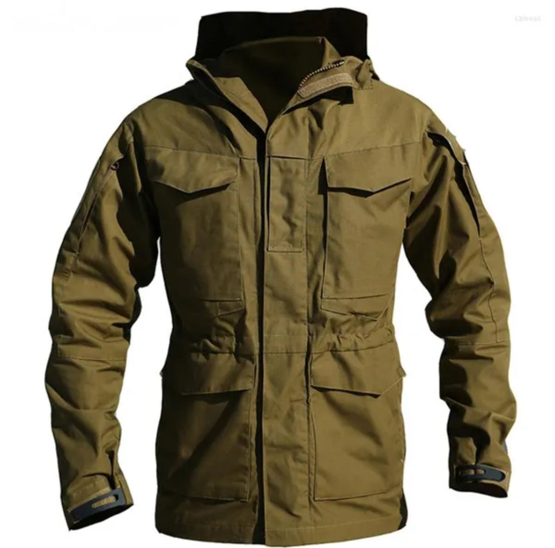 Men's Waterproof M65 Fan Field Outdoor Rain Jacket