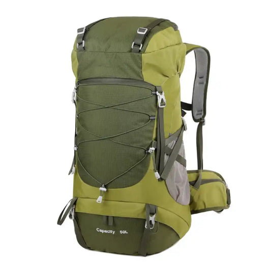 50L Waterproof Hiking Backpack with Rain Cover
