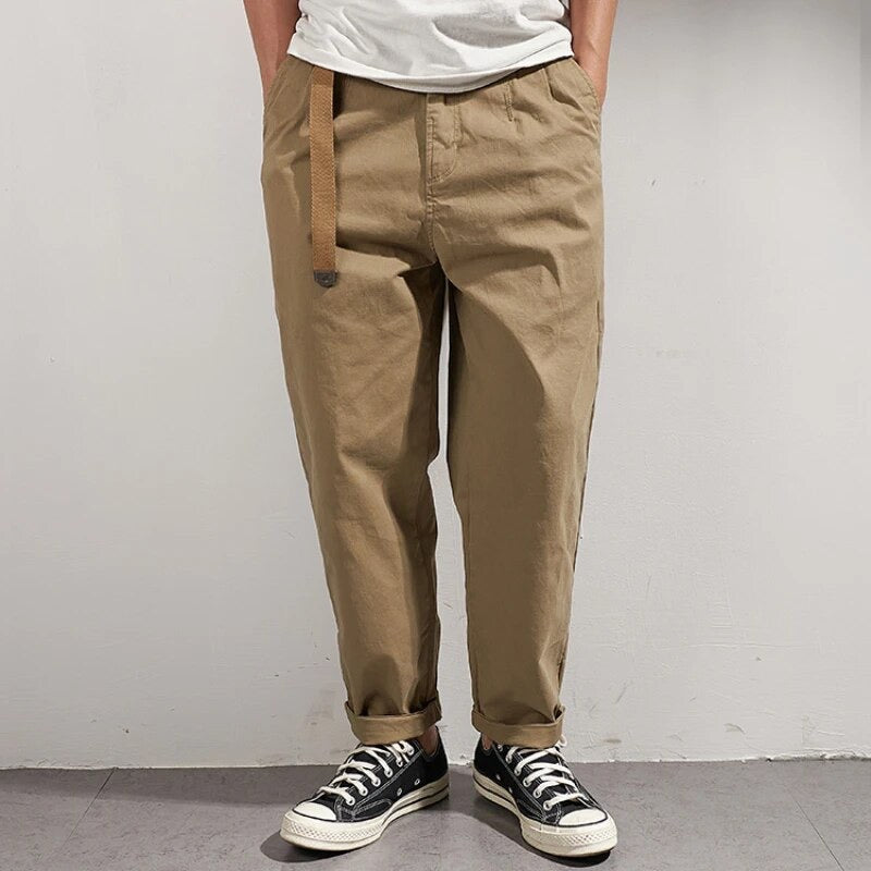 Casual Pants With Retro Loose Fit